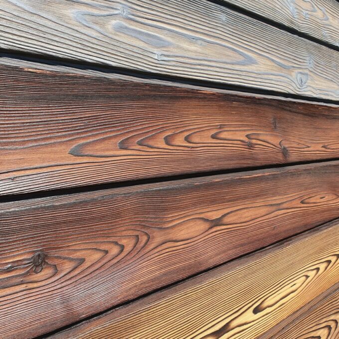 The Beautiful Colors of Shou Sugi Ban Wood