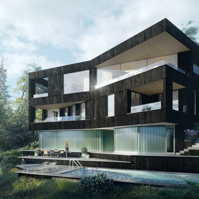 What is Exterior Wood Cladding